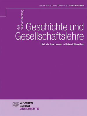 cover image of Geschichte und Gesellschaftslehre